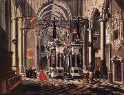 BASSEN, Bartholomeus van The Tomb of William the Silent in an Imaginary Church oil painting